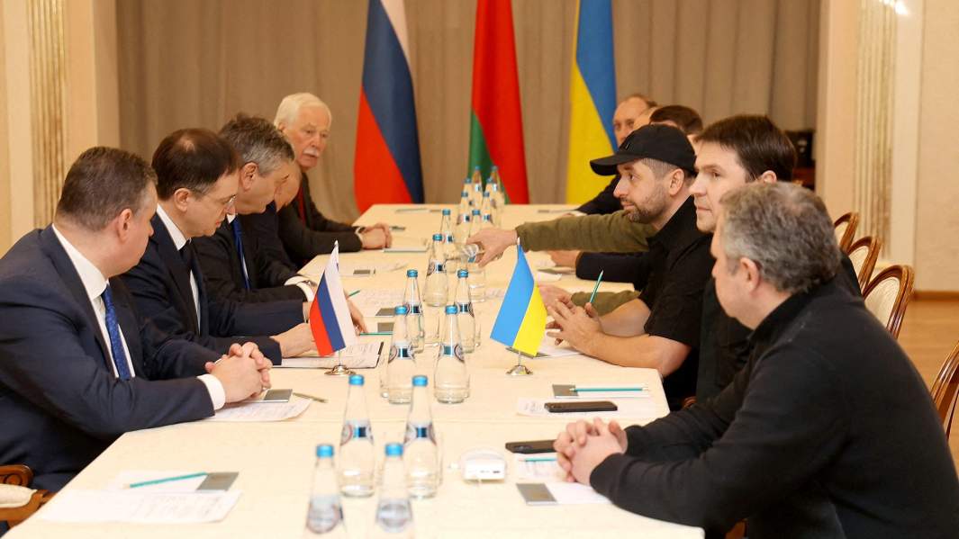Российско-украинские переговоры в Гомельской области
