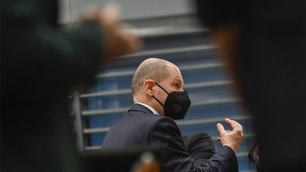 канцлер ФРГ Олаф Шольц