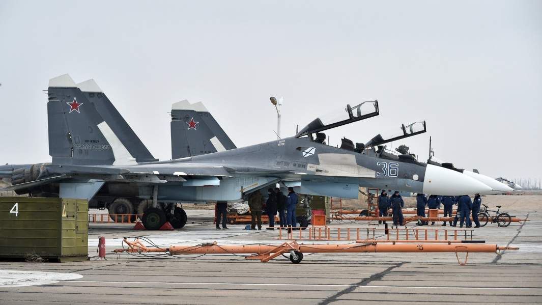 Истребители Су-30СМ