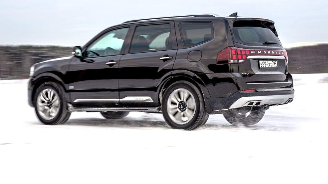 Заявленный клиренс VW Teramont: 198 мм