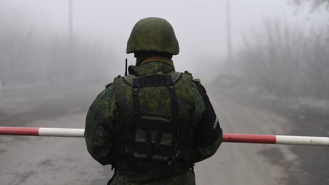 Сотрудник военной комендатуры ДНР