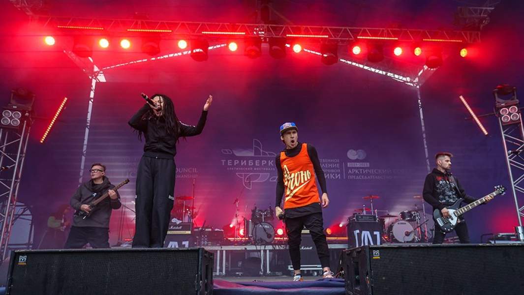 Выступление группы «СЛОТ» на VI Арктическом фестивале «Териберка»