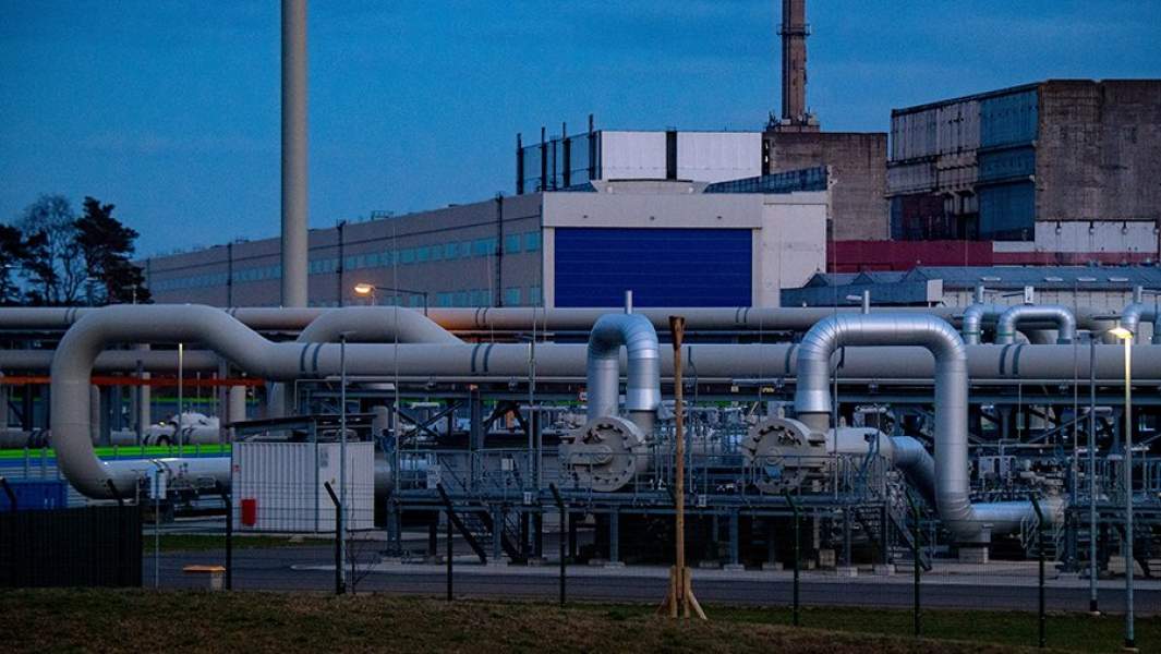 Участок газопровода «Северный поток-2» на побережье Любмина на северо-востоке Германии