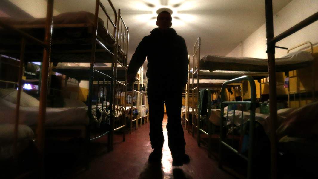 В камере исправительной колонии 