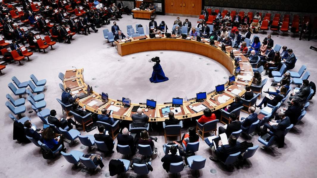 Заседание Совета безопасности ООН