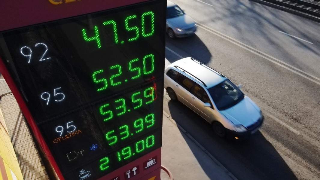 Цены на бензин 