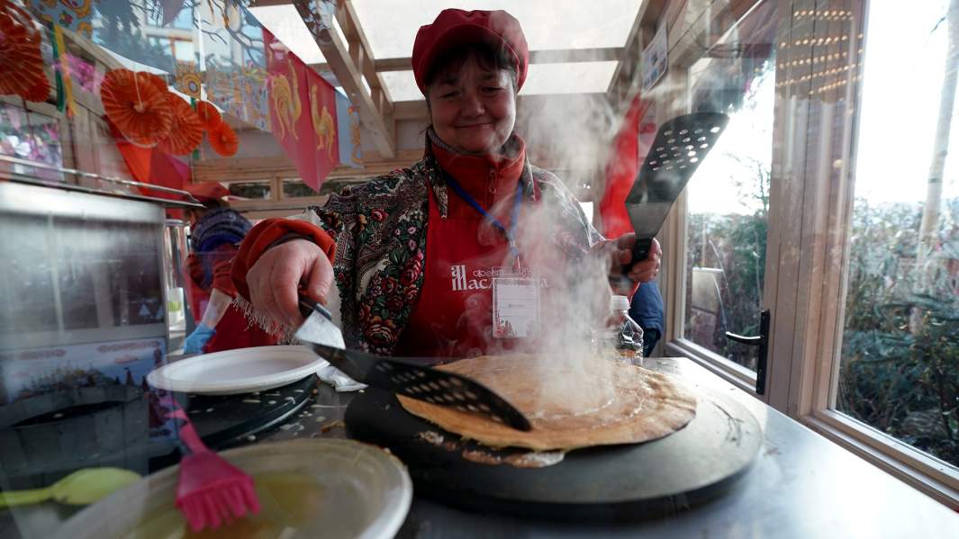 блины масленница