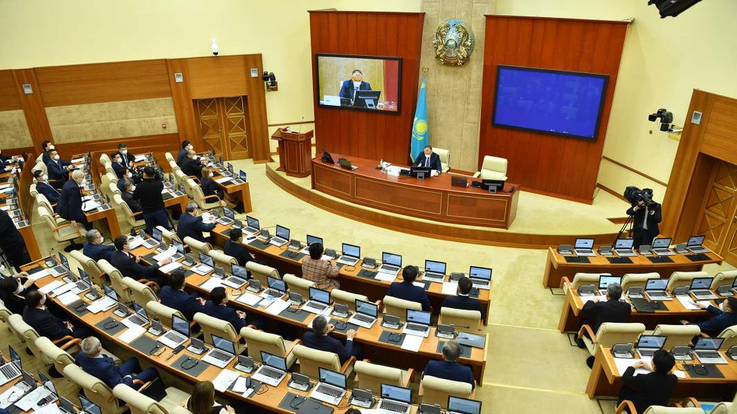 Заседание мажилиса парламента Республики Казахстан