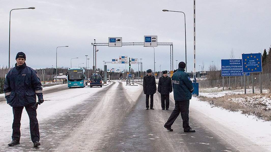 Пограничный пункт пропуска автомобилей МАПП «Нуйамаа» на границе Финляндии и России