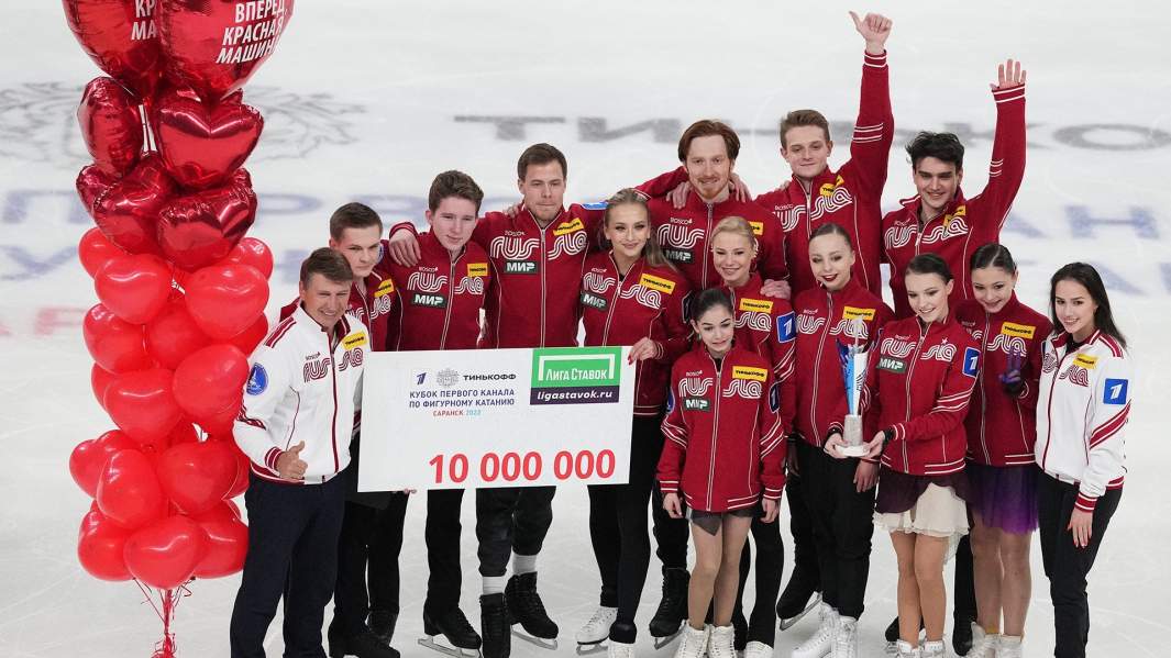 Победители Кубка Первого канала по фигурному катанию в Саранске