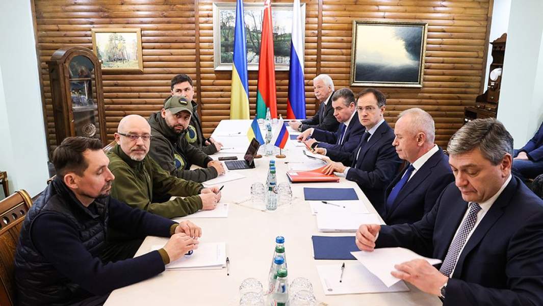 Российско-украинские переговоры в Белоруссии