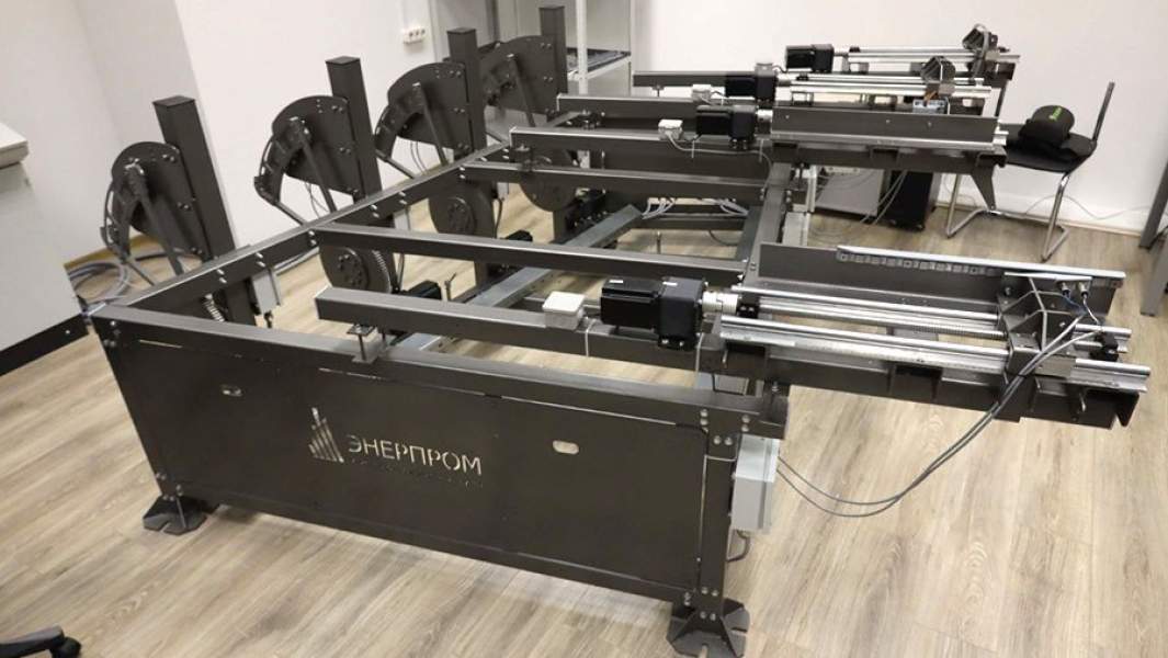 Стенд испытания системы контроля перекоса механизации крыла для SSJ New