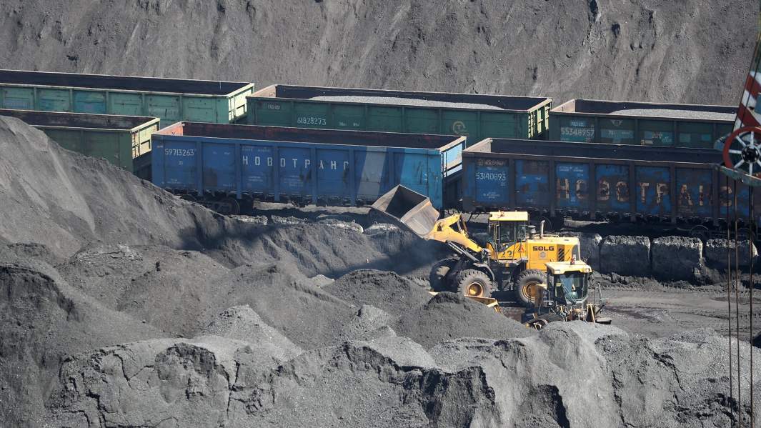 уголь россия