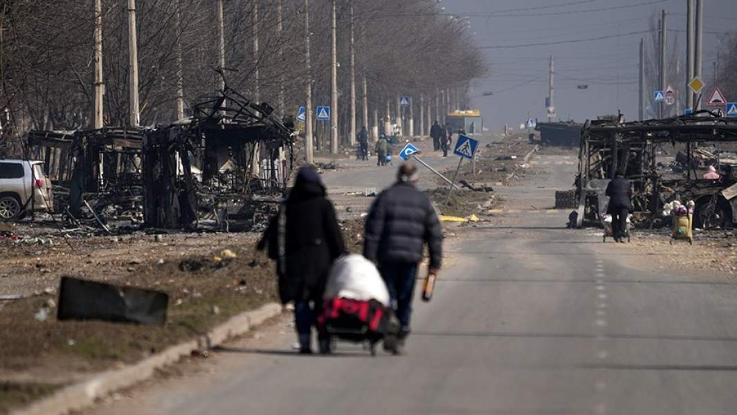 Гуманитарный коридор в Мариуполе