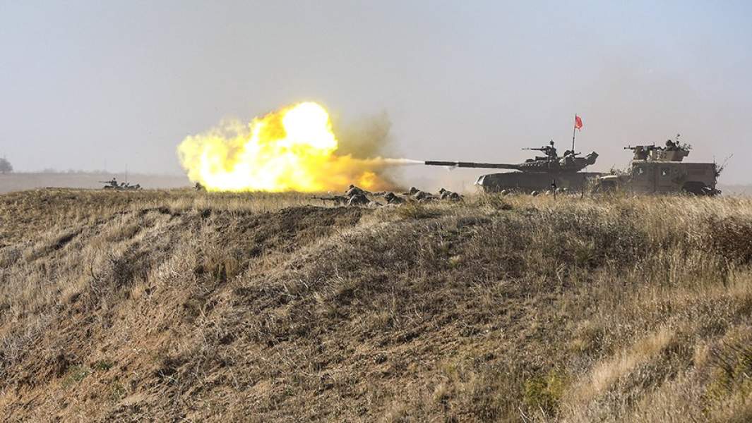 Учения Вооруженных сил Украины на побережье Азовского моря. 2018 год