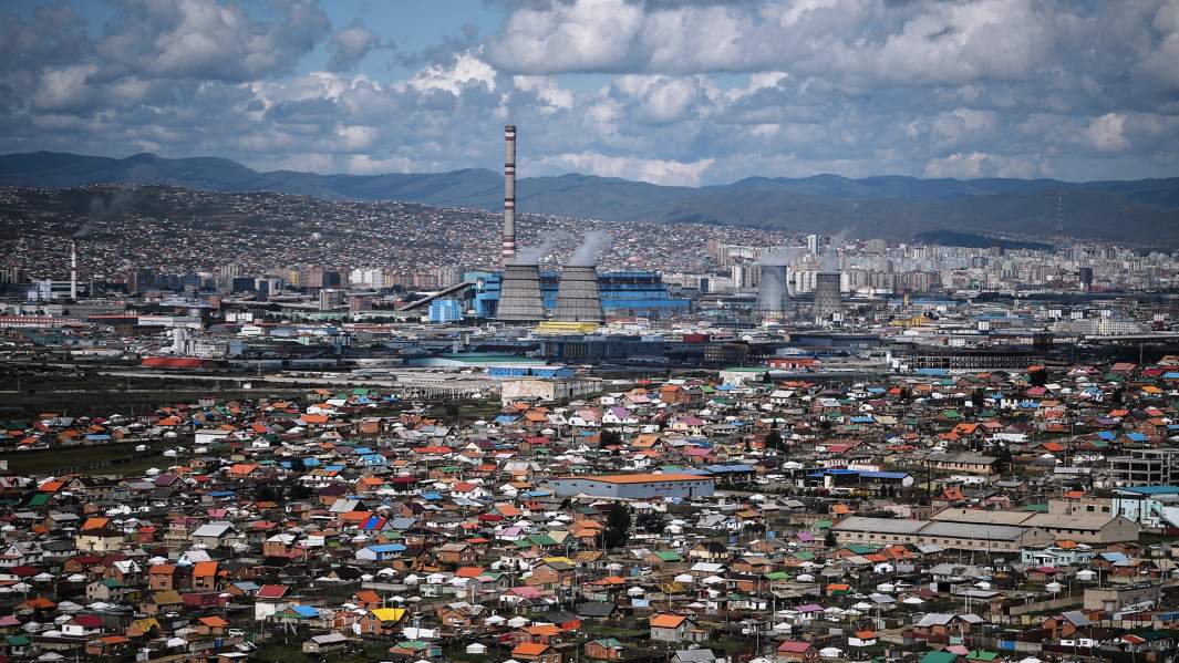 Вид на Улан-Батор