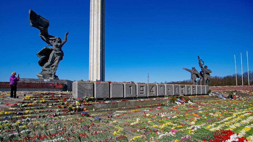 Памятника Освободителям в Парке Победы. Рига