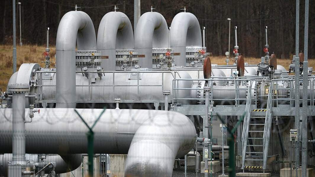 Главный терминал трубопровода Gazela в чешском поселении Брандов рядом с немецкой границей. Газопровод используется для транспортировки российского газа в Европейский Союз