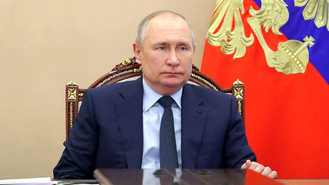 Президент РФ Владимир Путин проводит в режиме видеоконференции совещание по вопросам развития металлургической отрасли