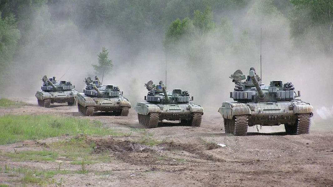 Танки T-72M4 CZ ВС Чехии