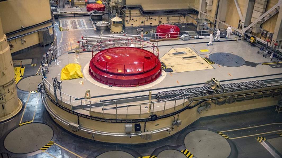 Реакторный зал АЭС «Пакш» в Венгрии