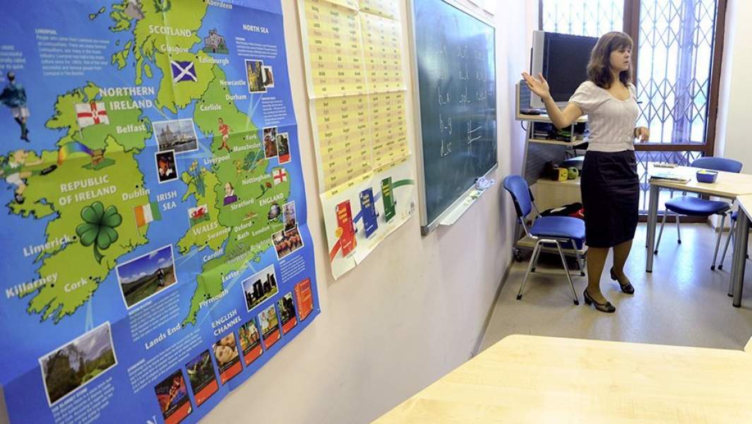 Ученики школы английского языка