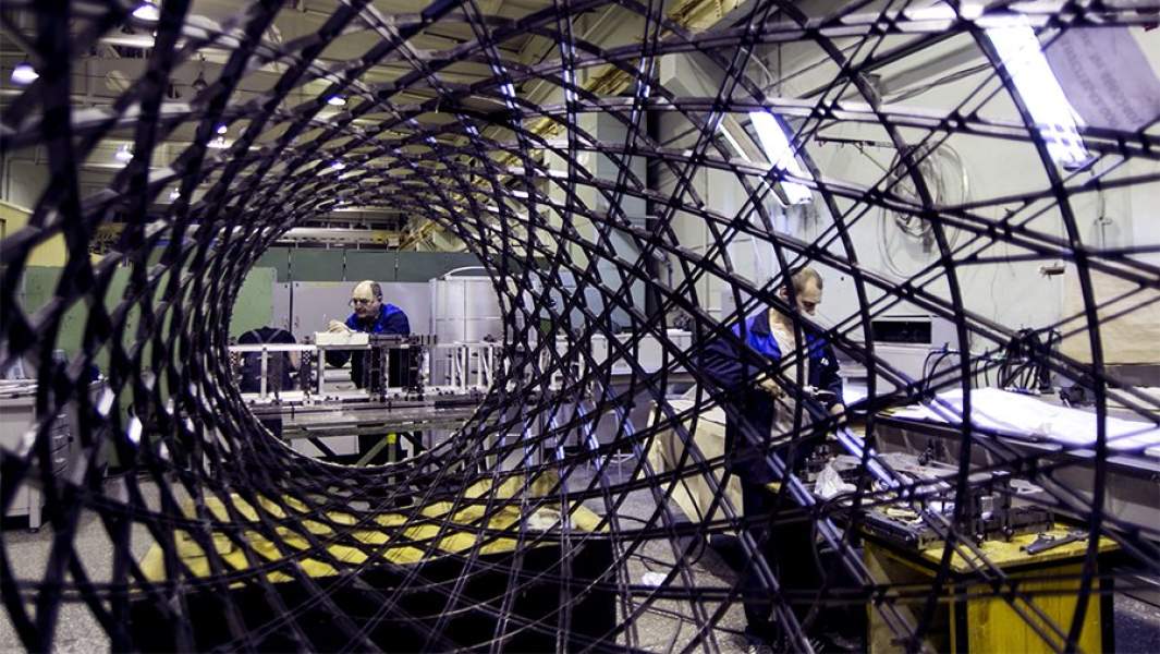 Изготовление космического аппарата 