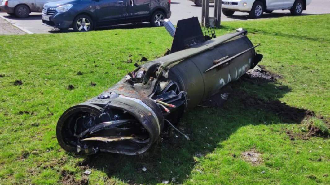 Упавшая в Краматорске ракета «Точка-У»