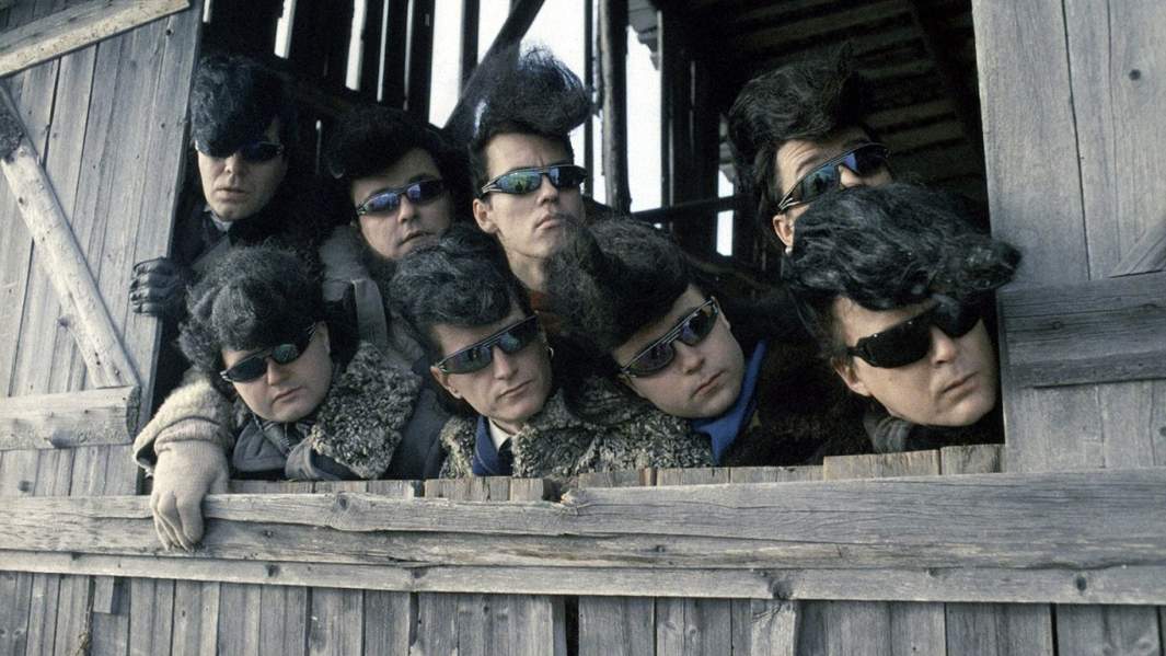 Кадр из фильма «Ленинградские ковбои едут в Америку»