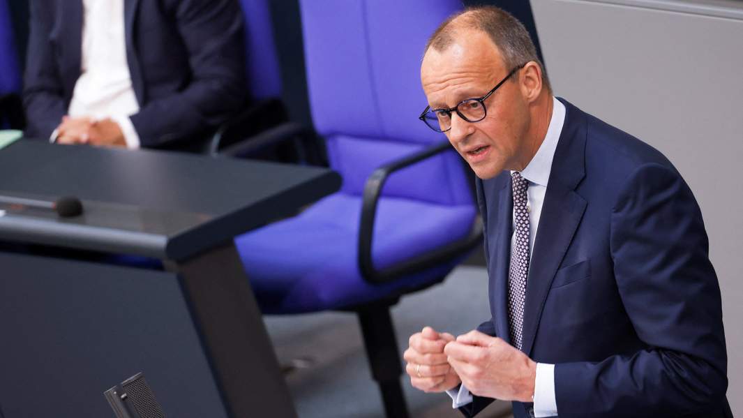 Лидер Христианско-демократического союза Германии (ХДС) Фридрих Мерц