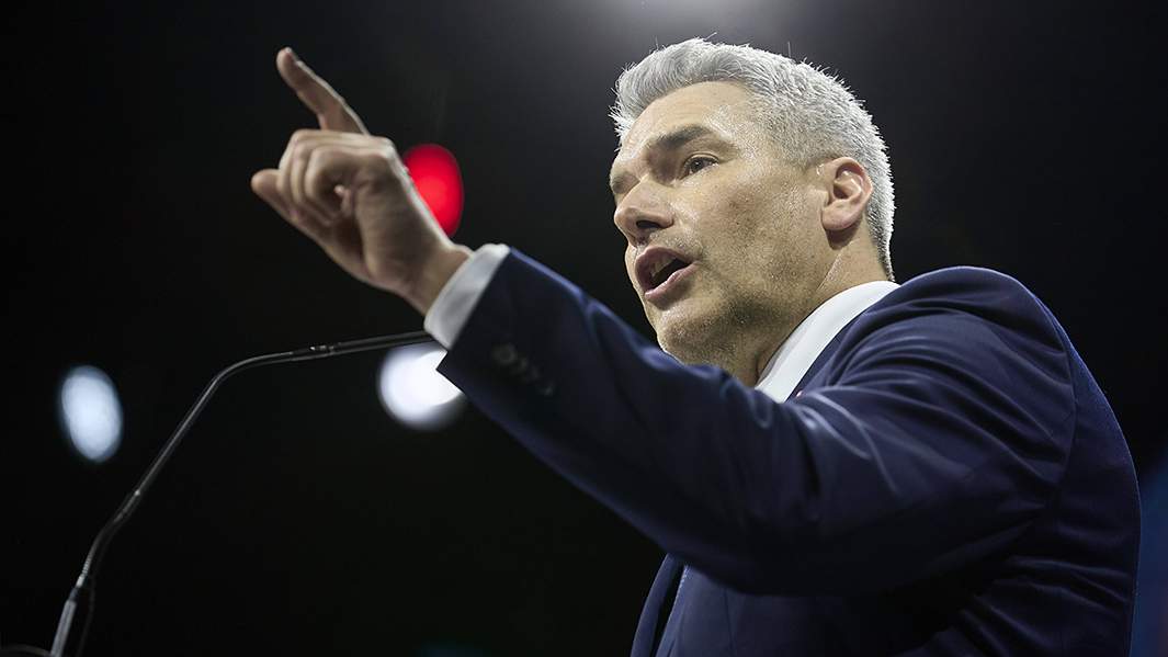 Канцлер Австрии Карл Нехаммер