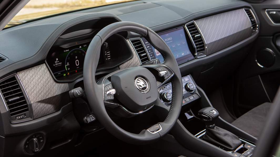 Интерьер обновленного кроссовера почти не изменился