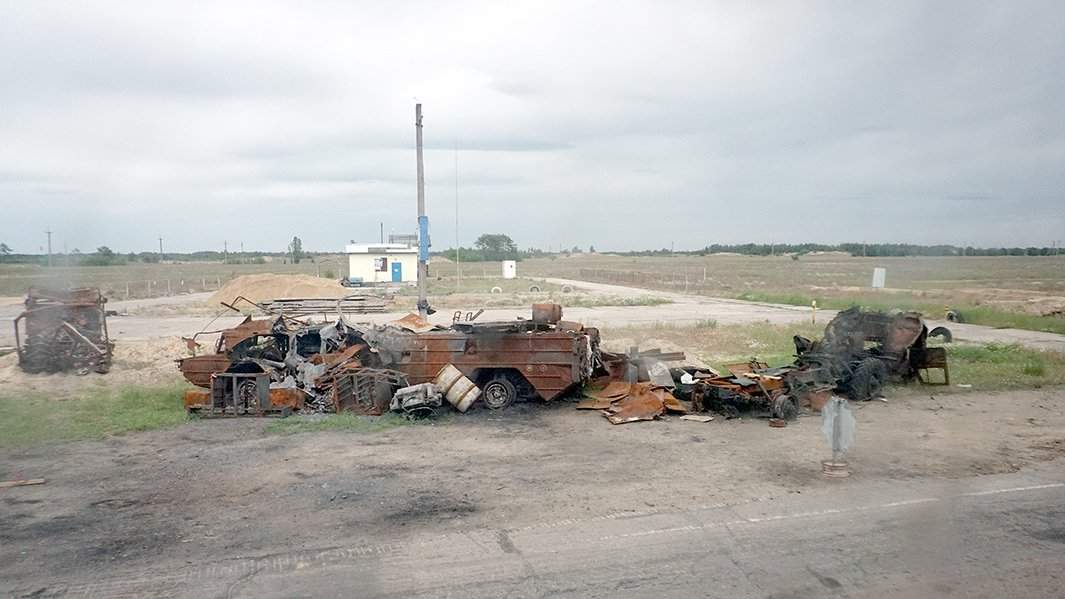 Уничтоженная украинская военная техника