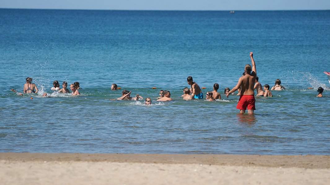 летний лагерь на море