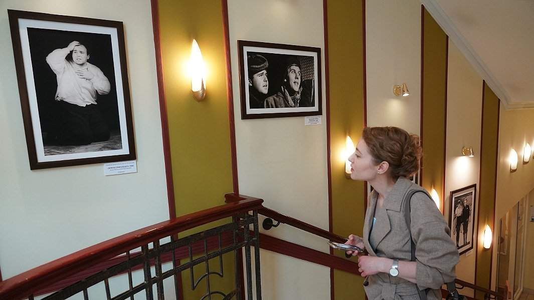 Открытие выставки «Путешествие в «Калягинск»» в театре Et Cetera в честь 80-летия Александра Калягина