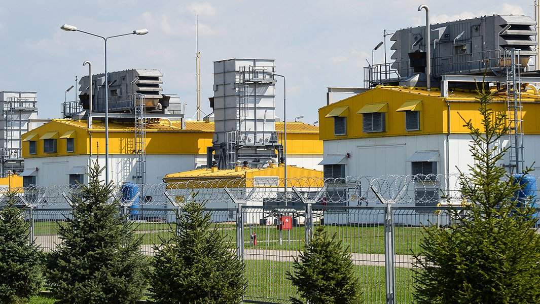 Объекты газопровода «Ямал – Европа» в Польше