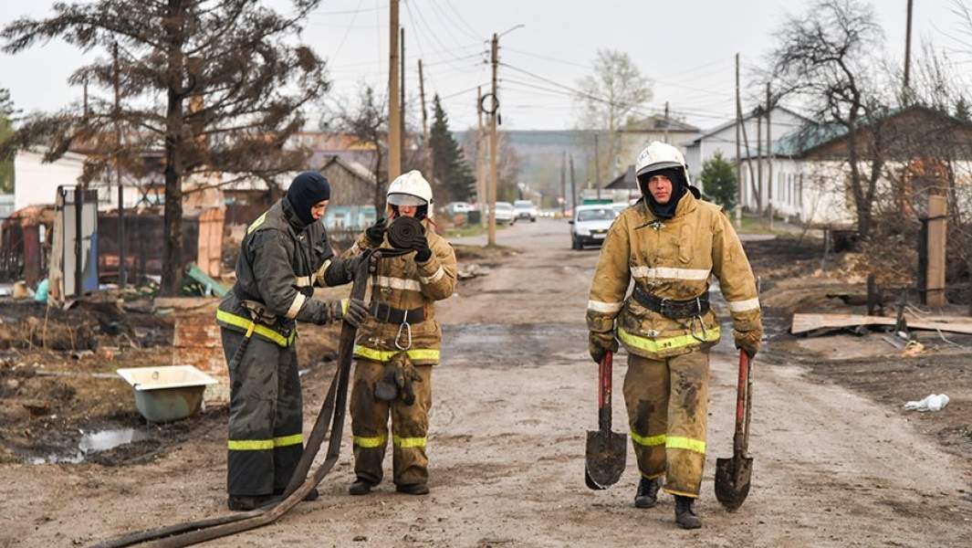 пожарники в красноярском крае