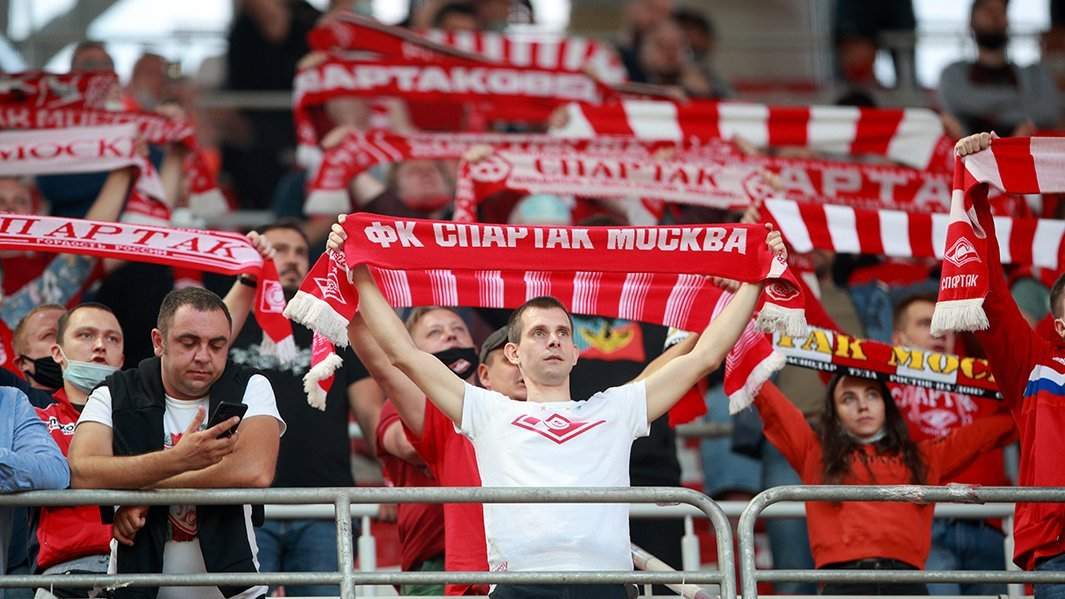 болельщики спартак шарфик