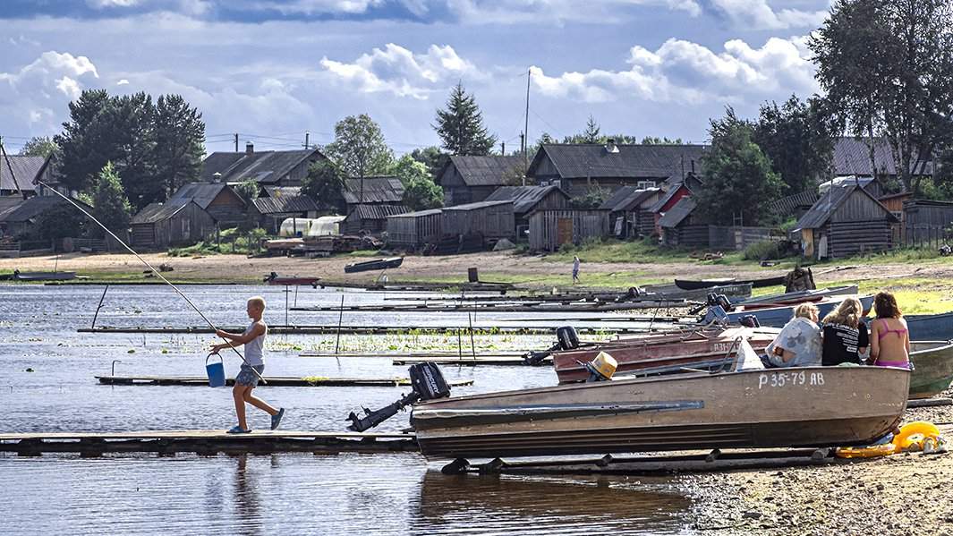 отдых в деревне