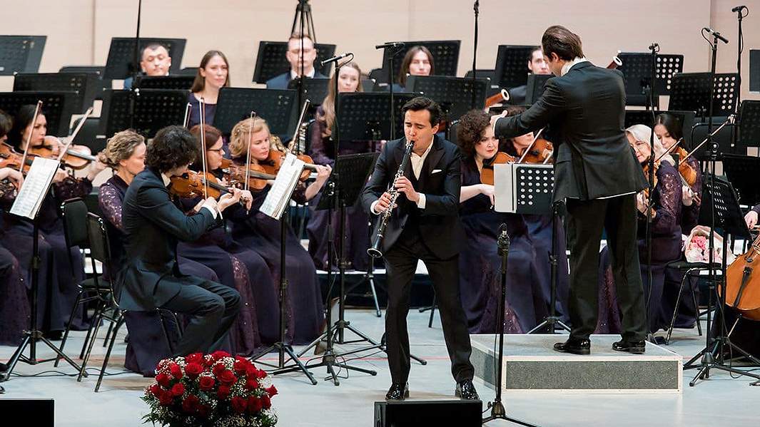 Кларнетист Артур Назиуллин и Национальный симфонический оркестр Республики Башкортостан 