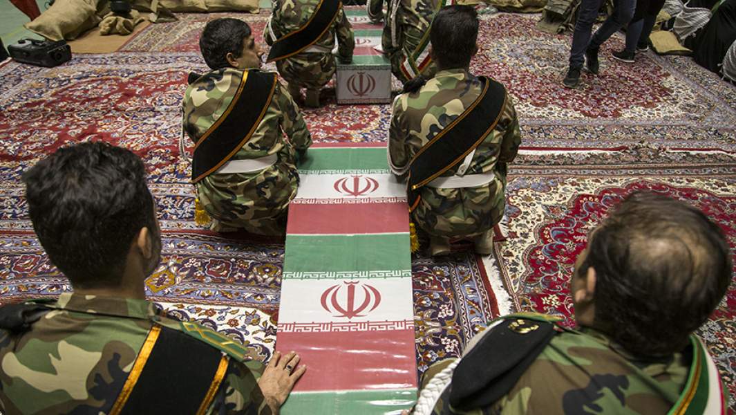 Сборы сил Басидж (подчиняются КСИР) во время Священной Недели Обороны в Тегеране