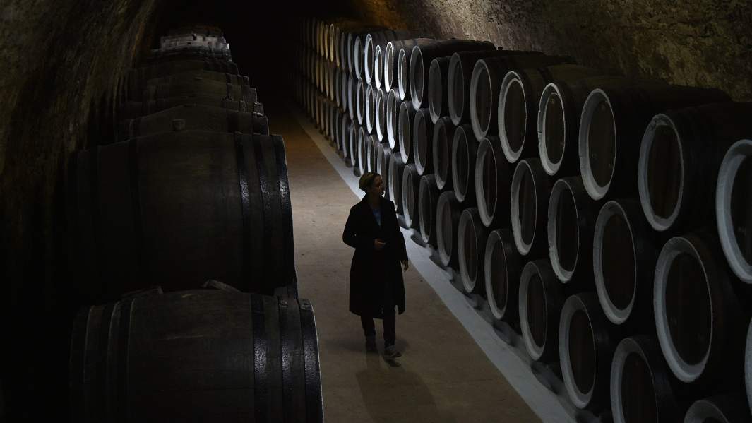 Бочки с вином