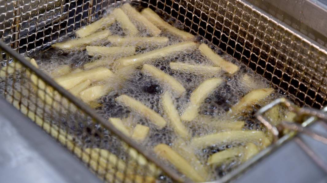 картошка фри масло