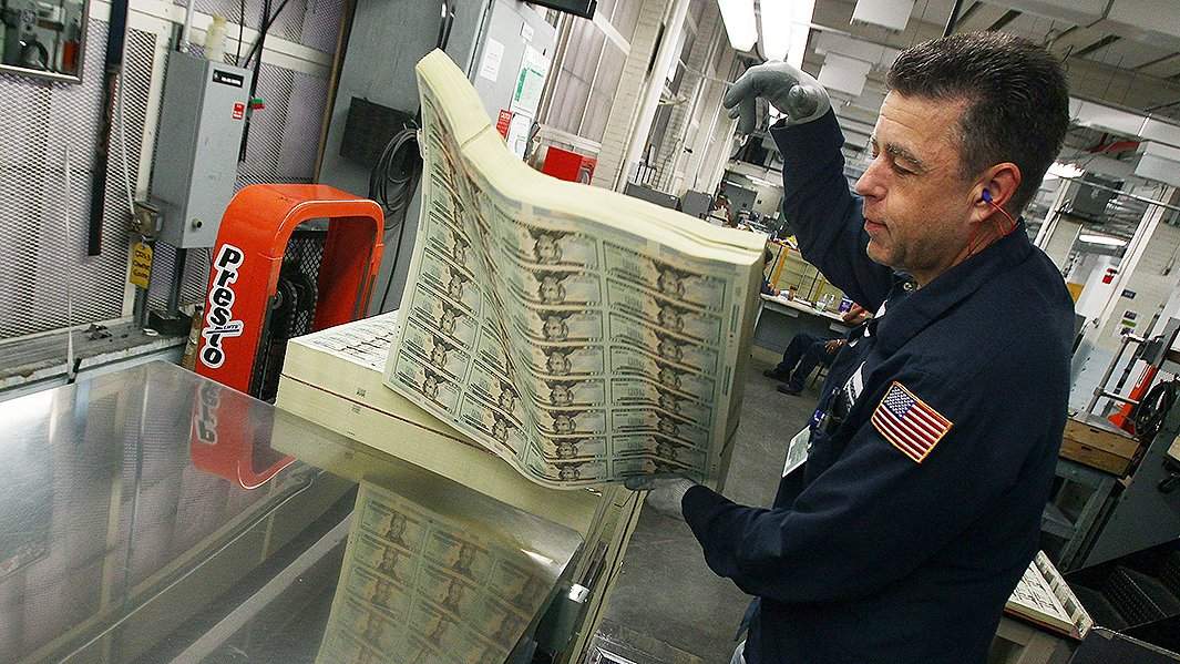 печать денег 