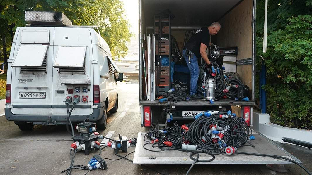 Съемки фильма