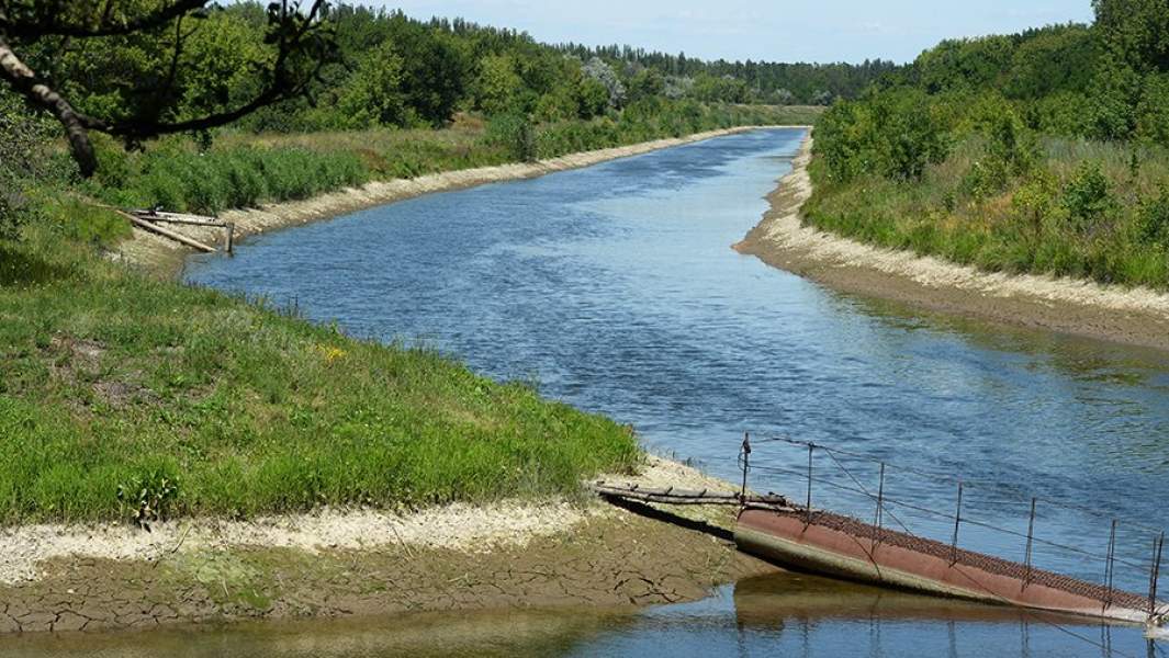 Канал Северский Донец – Донбасс, который до недавнего времени обеспечивал водой Донецкую народную республику
