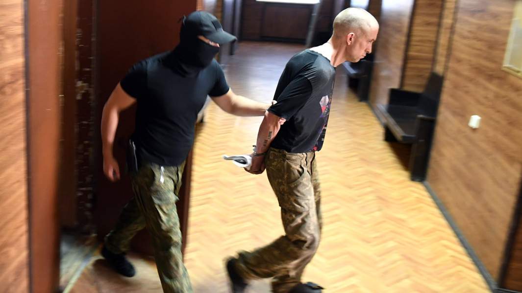 Гражданин Великобритании Шон Пиннер, обвиняемый в участии в качестве наемника в боевых действиях на территории ДНР в составе украинских вооруженных формирований, Верховный суд ДНР