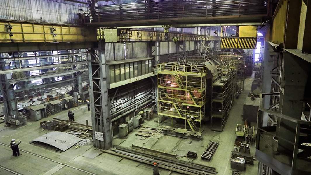 Судостроительный завод "Адмиралтейские верфи" в Санкт-Петербурге