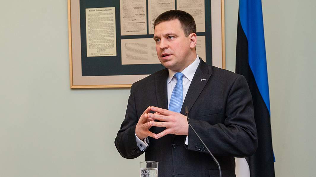 Спикер парламента Эстонии Юри Ратас