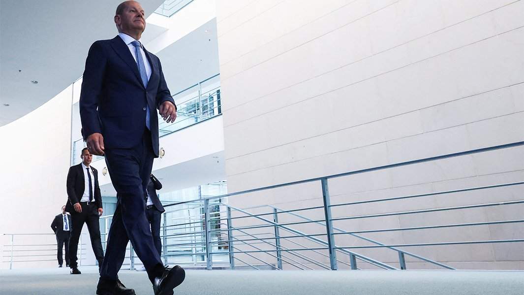 Канцлер Германии Олаф Шольц